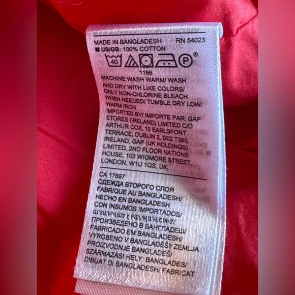 Banana Republic petite XS pink orange Sleeveless Mini Dress - Picture 8 of 8